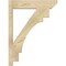 Ekena Millwork Merced Slat Rough Sawn Outlooker, Douglas Fir, 6"W x 24"D x 32"H OUT06X24X32MRC06RDF - alternate 2